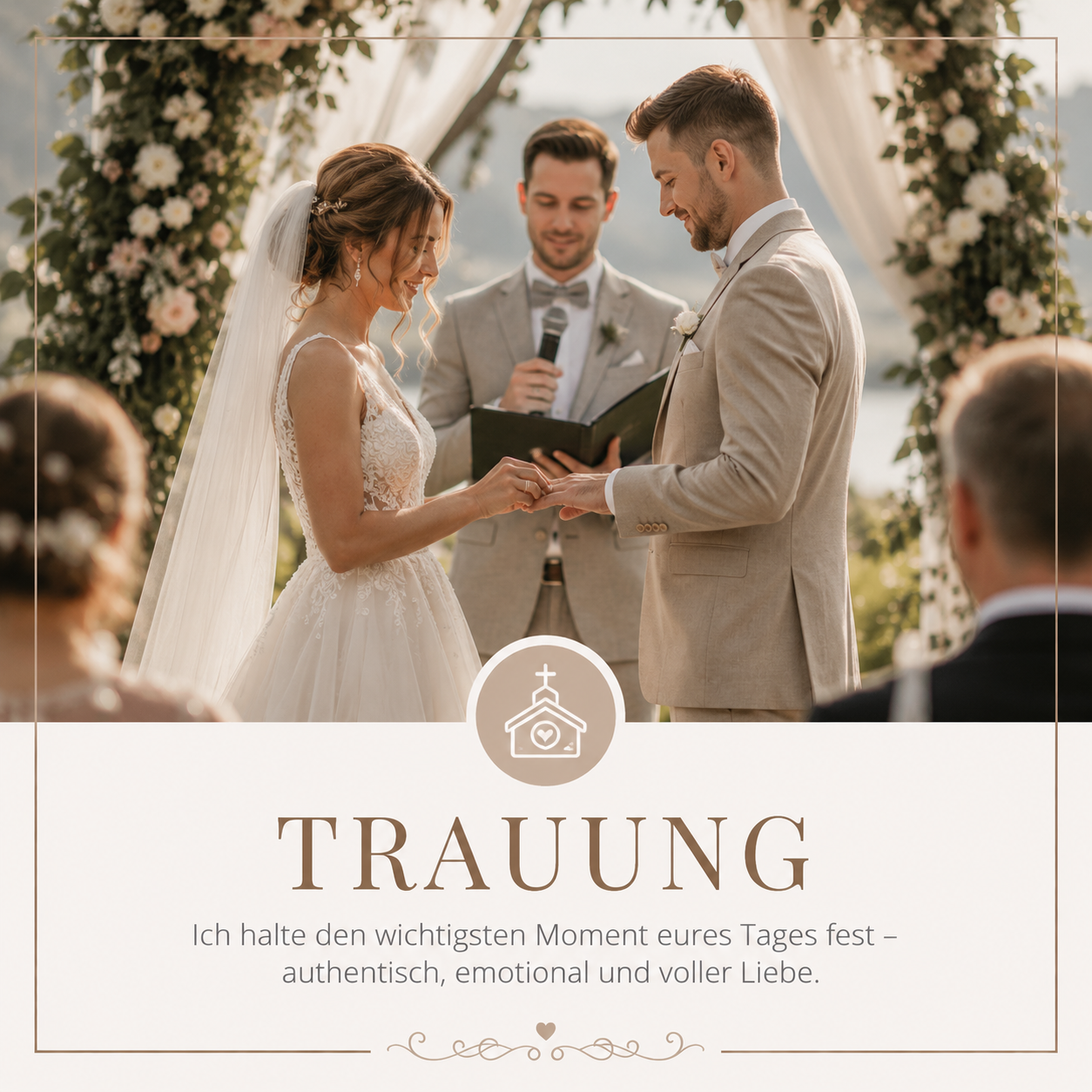 Trauung fotografieren